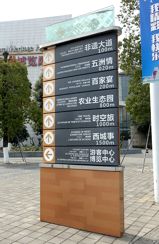 导视立牌